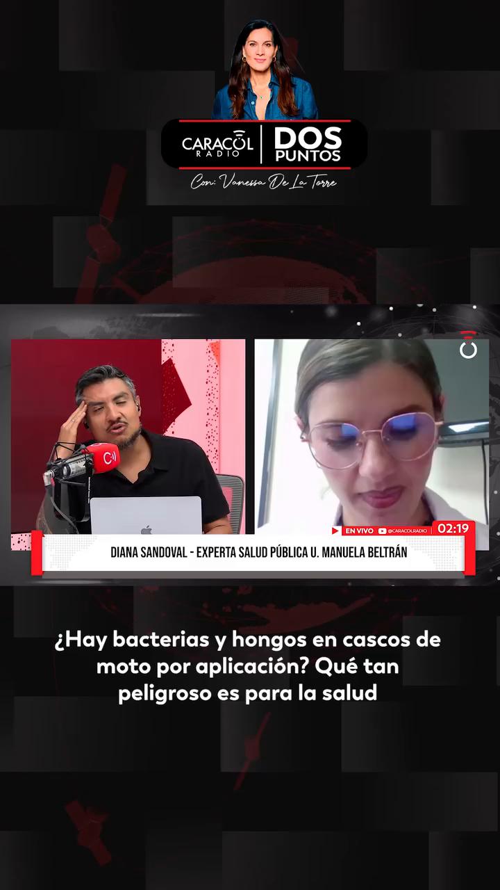 Investigadores hallan E. coli en el 100% de cascos de motos públicas en Bogotá