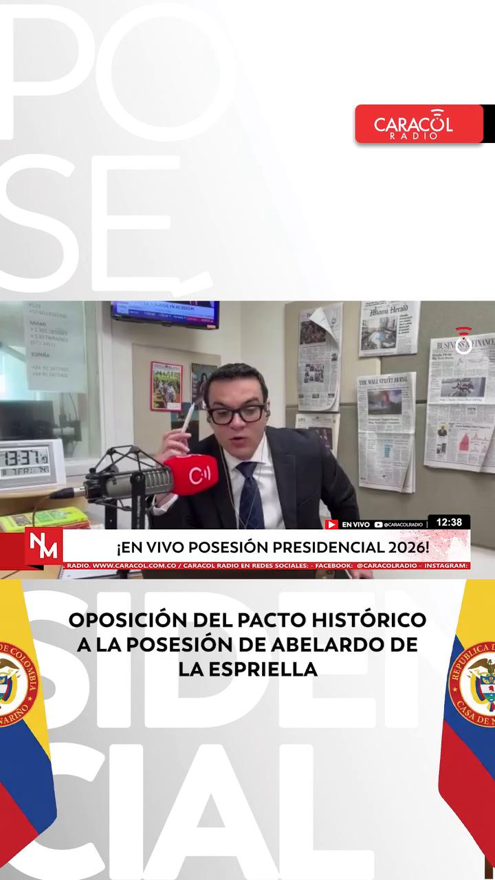 Pacto Histórico ratifica oposición al gobierno de Abelardo de la Espriella en Plaza de Bolívar