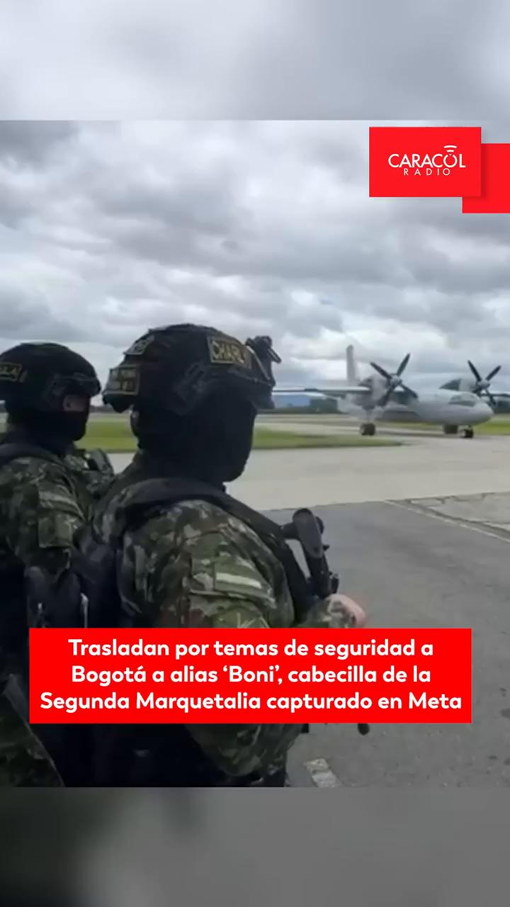 Capturan a alias Bonnie, segundo cabecilla de la Segunda Marquetalia en el Meta