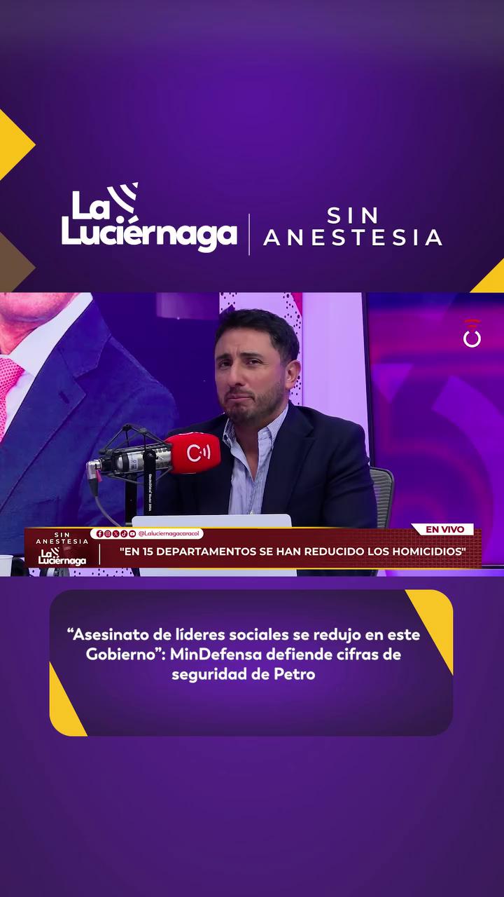 Ministro destaca reducción de coca y alerta sobre extorsión digital en Colombia