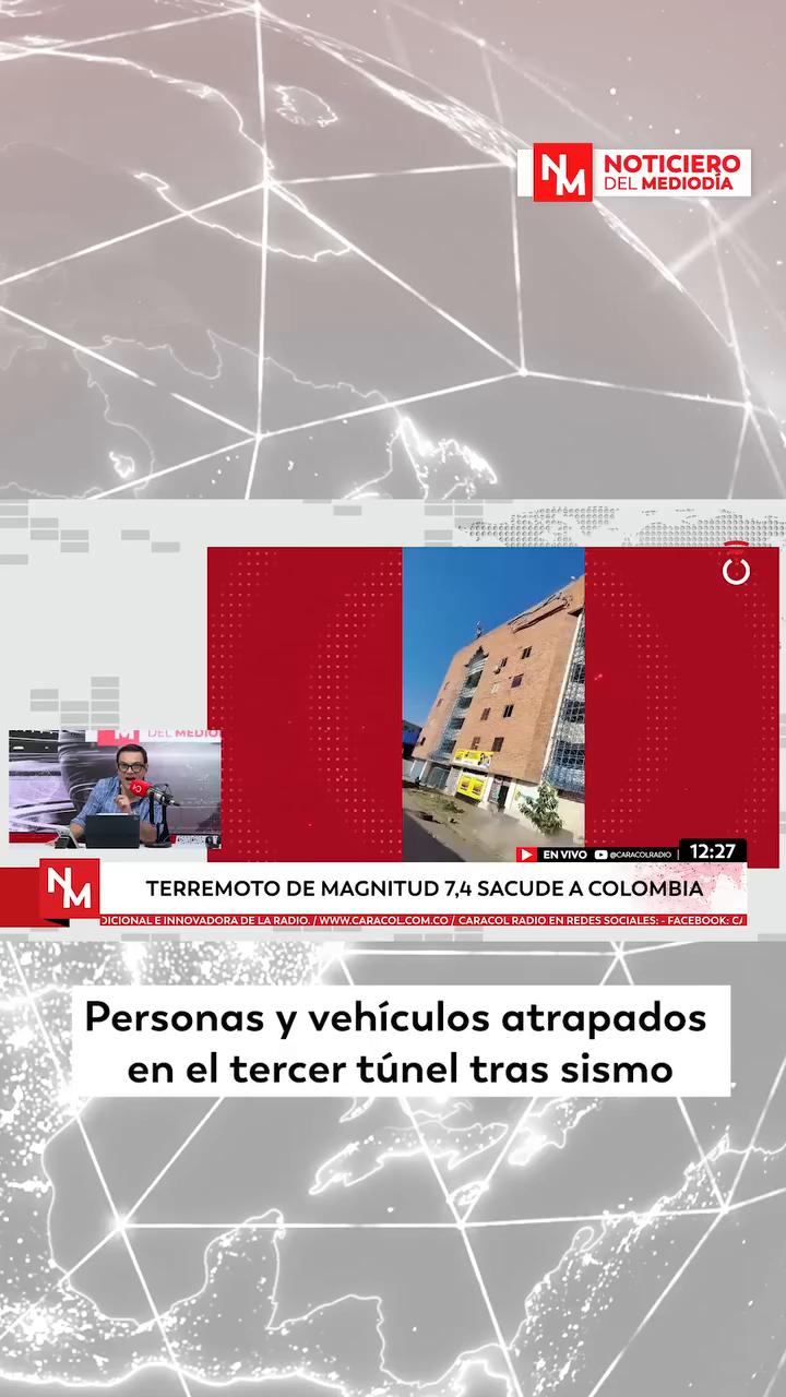 Mujer atrapada en túnel cuenta cómo sintió el sismo y rocas cayeron