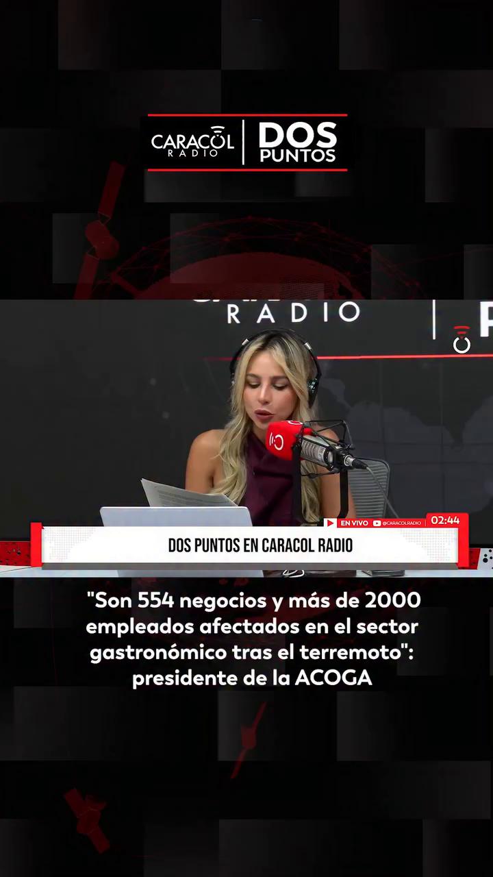Brani Prado impulsa misión solidaria para rescatar 554 negocios gastronómicos tras el terremoto