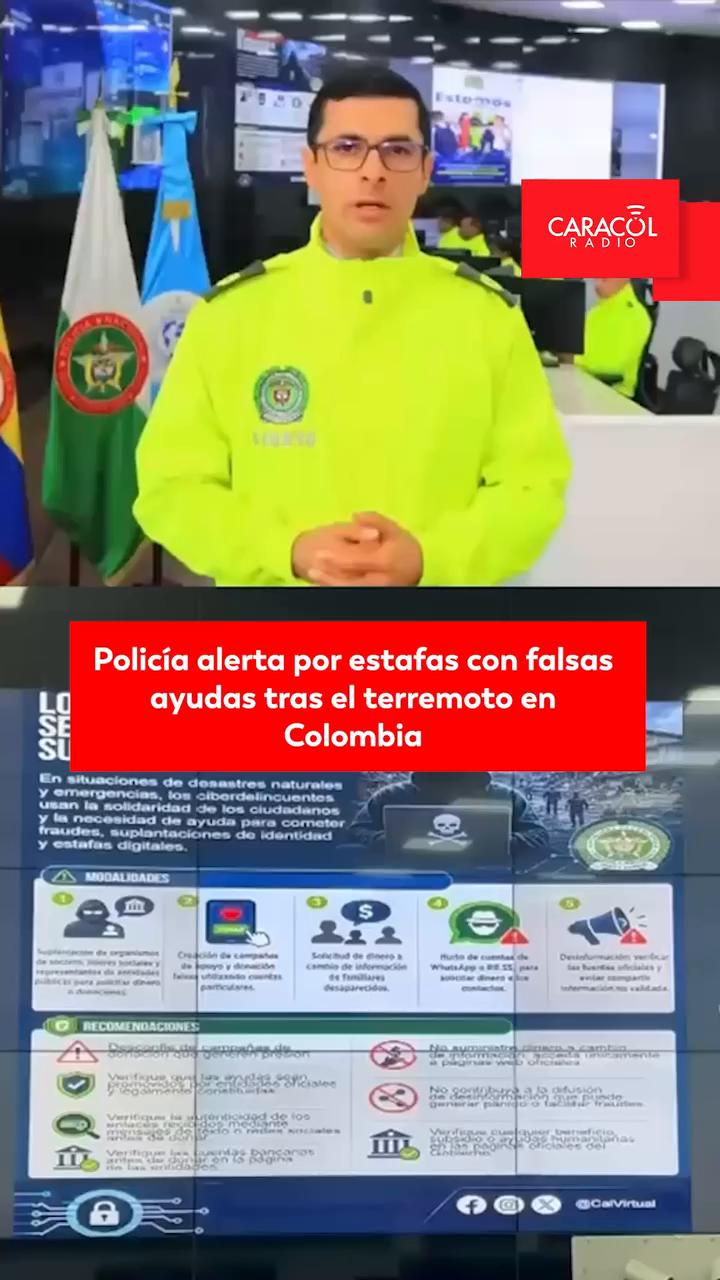 Centro Cibernético Policial alerta de estafas con donaciones por el terremoto