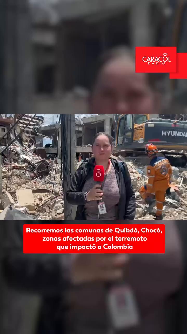 Terremoto sacude a Colombia: 13 muertos reportados en el Chocó