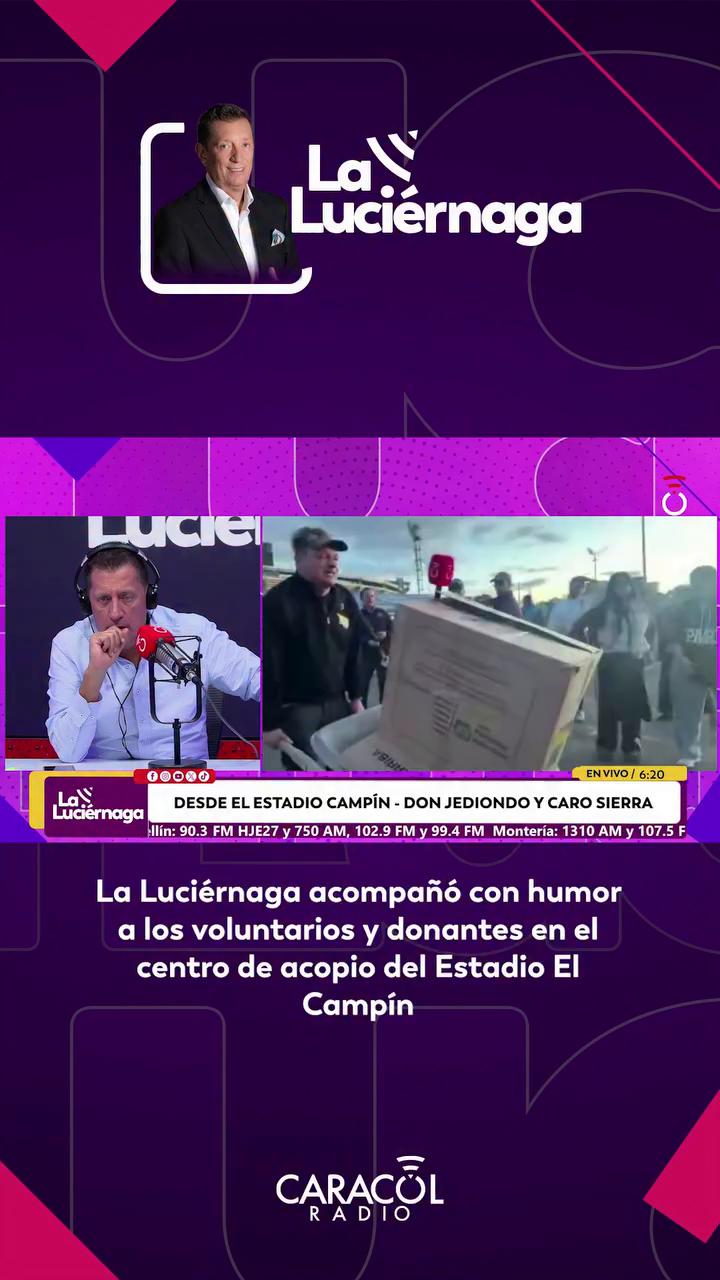 Cadena humana en el parqueadero norte: donaciones solidarias llegan toda la noche