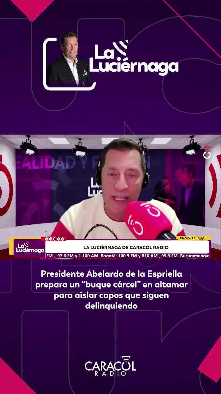 Abelardo de la Esprella traslada 400 presos y anuncia buques cárcel al estilo Bukele
