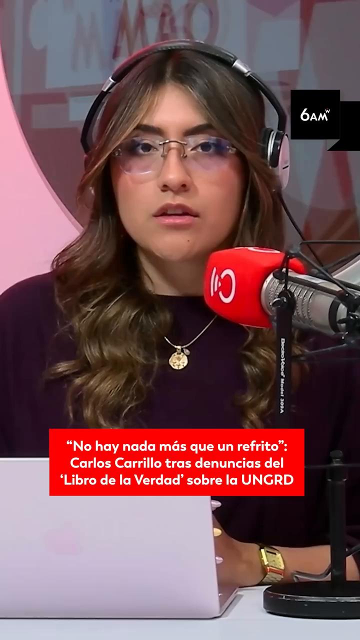 Carrillo tacha de panfleto político el libro de De la Espriella sobre la UNGRD