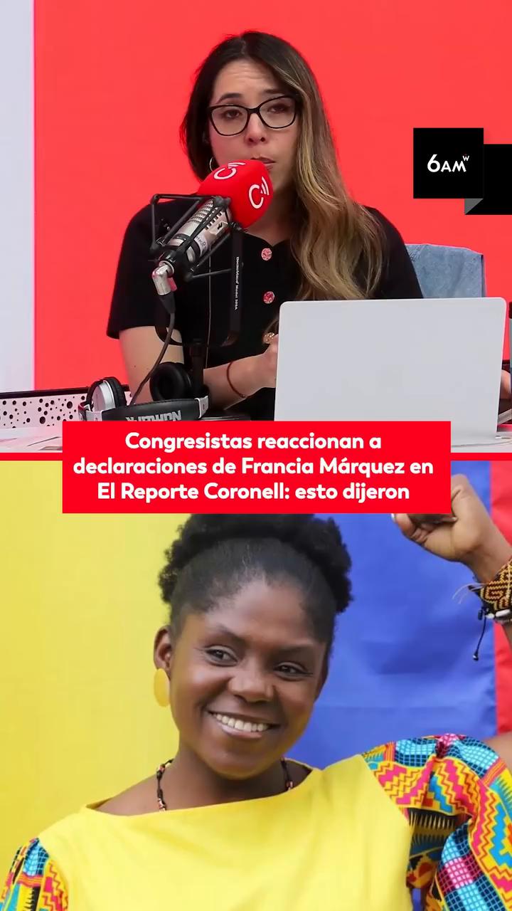Francia Márquez tacha de cortina de humo el informe de corrupción contra el gobierno Petro