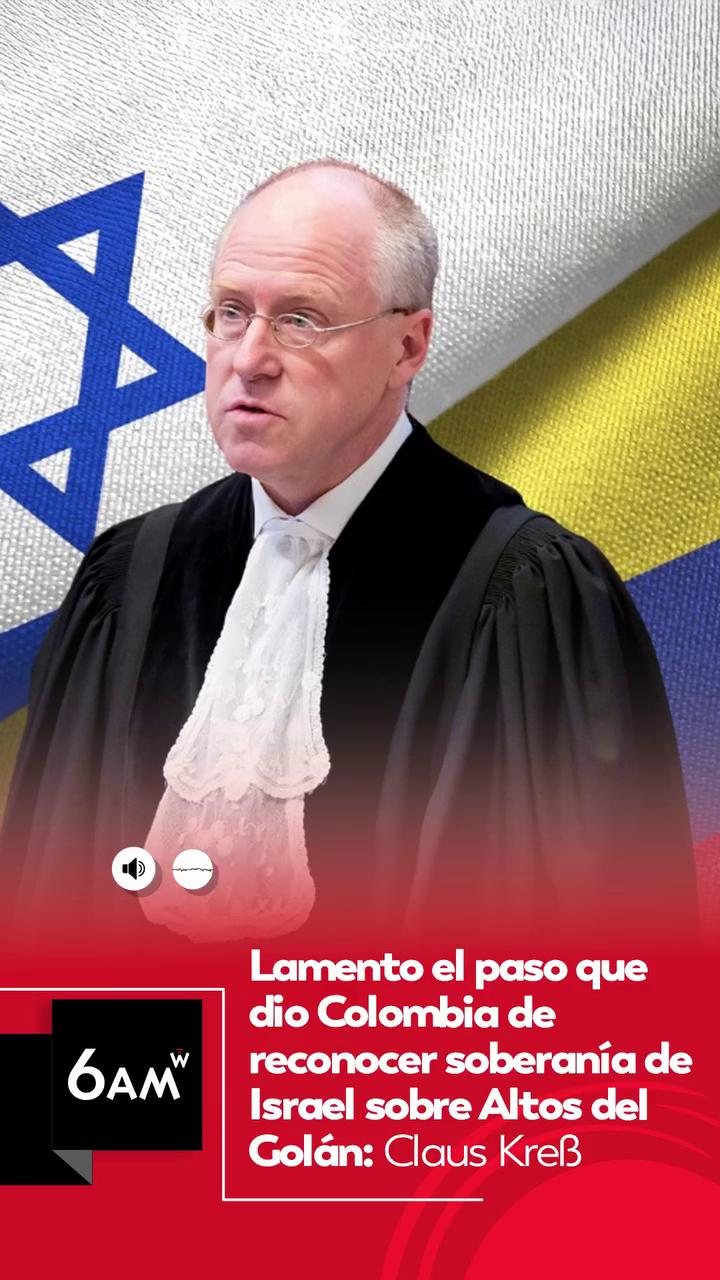 Colombia reconoce los Altos del Golán como parte de Israel pese a la ONU