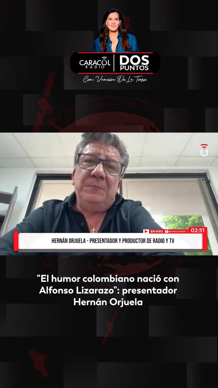 Alfonso adaptó el humor colombiano a la televisión creando un patrimonio nacional