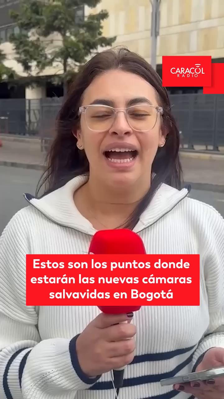 Bogotá instala nuevas cámaras salvavidas en NQS, El Dorado y Américas