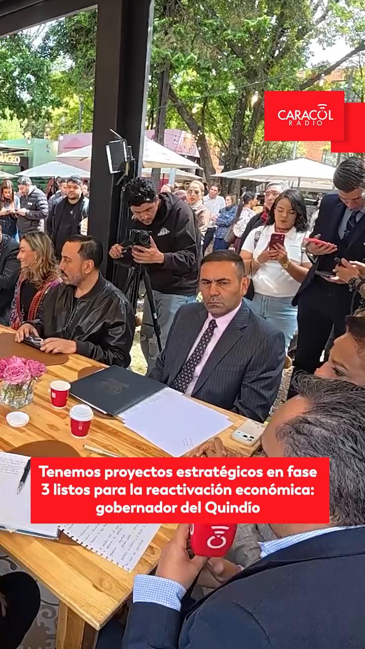 Gobernador del Quindío expresa confianza en el nuevo gobierno para recuperar la seguridad