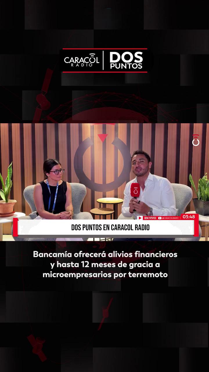 Banca Mía ofrece periodos de gracia de hasta 12 meses a microempresarios afectados por el terremoto