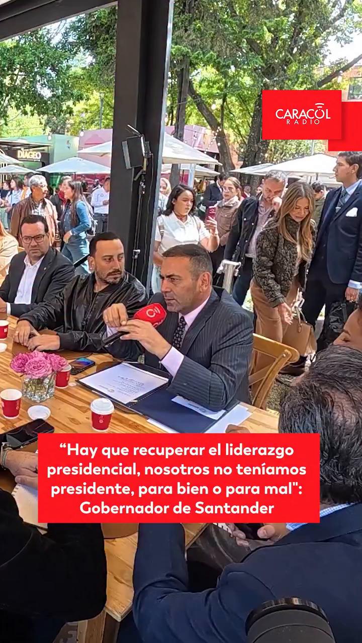 Gobernador reclama recuperar el liderazgo del presidente para articular las regiones