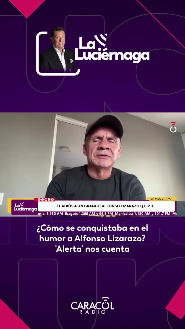 El noticiero improvisado que conquistó a Alfonso Lizarazo para Sábados Felices