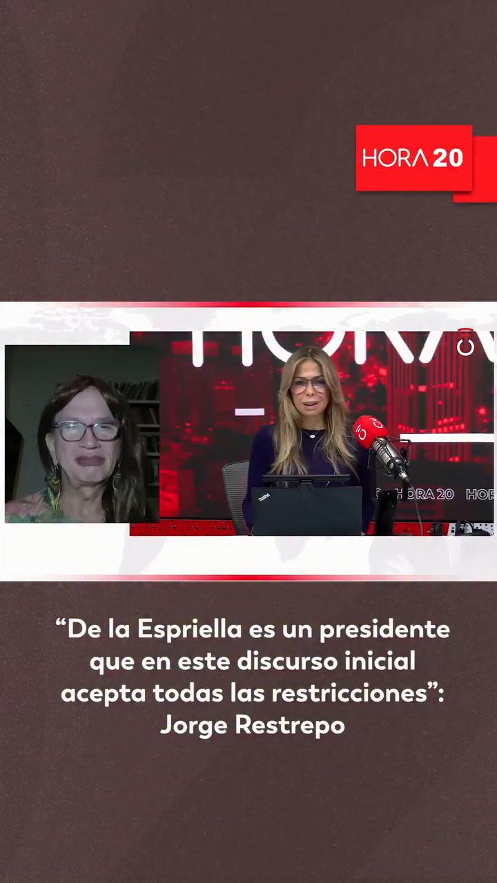 Presidente acepta restricciones ambientales y morales en su primer discurso