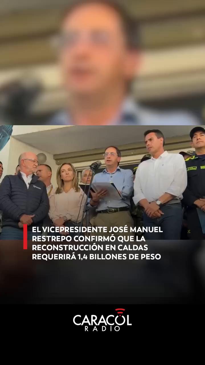 Gobierno solicita 1.4 billones de pesos para plan de reconstrucción de emergencia