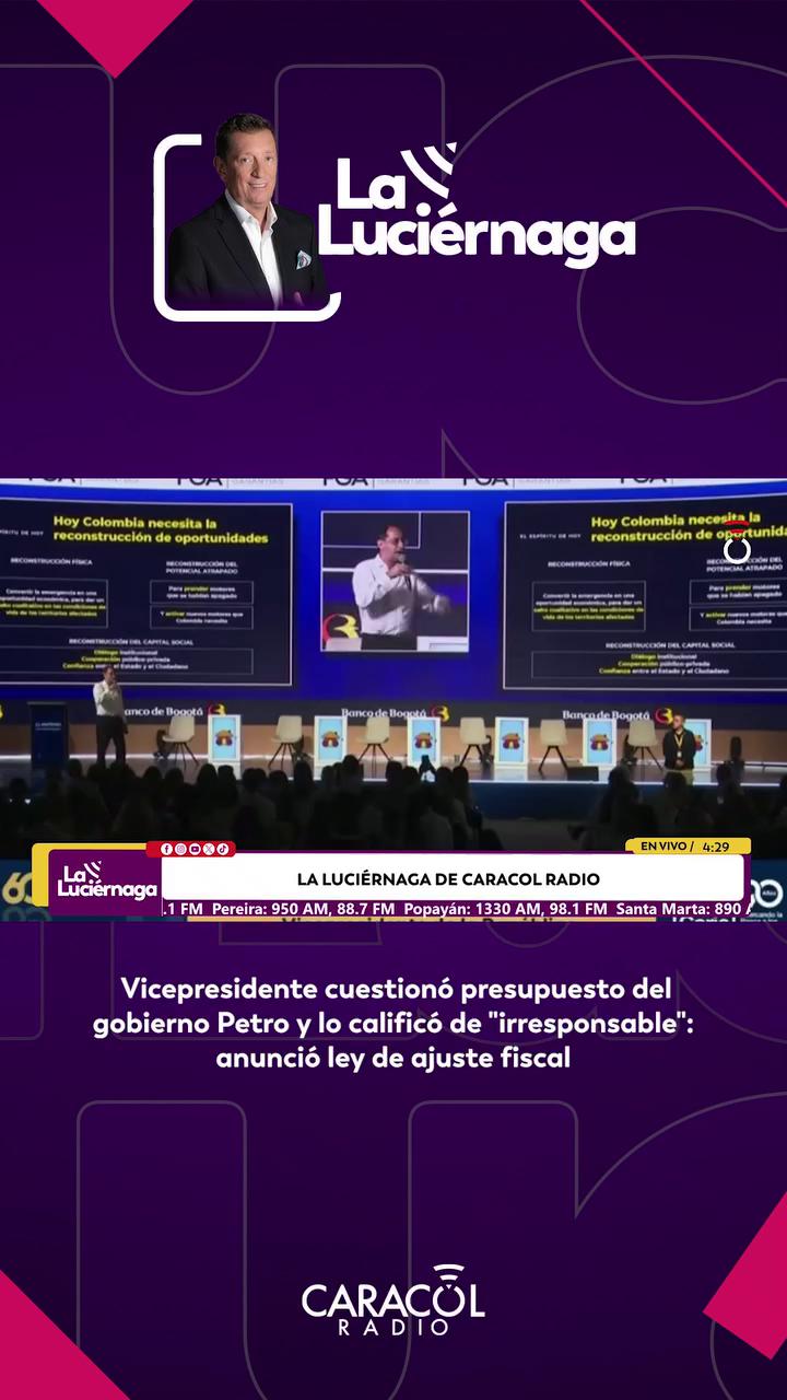 Ministro de Hacienda presentará ley de ajuste fiscal para recortar el gasto