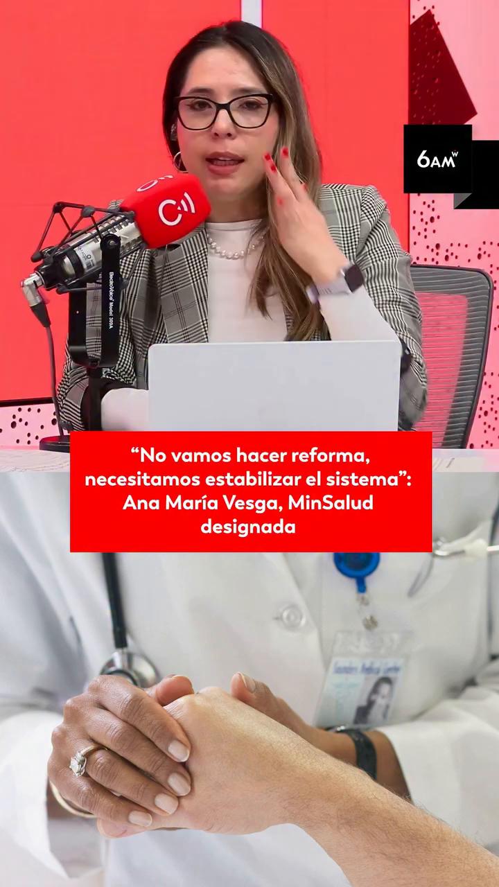 Ministra de Salud prioriza estabilización del sistema antes de reformas estructurales