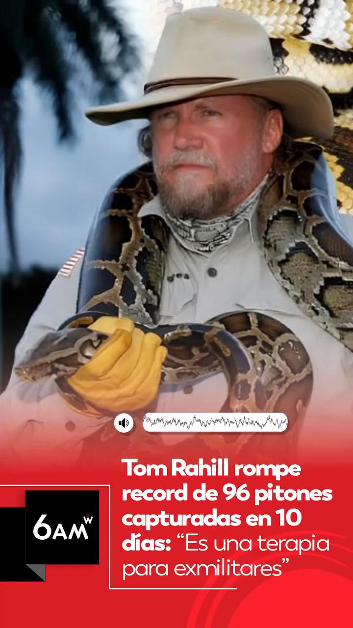 #6AMW | En 6AM W de Caracol Radio estuvo Tom Rahill, fundador de Swamp Apes, de Caracol Radio, una organización integrada por veteranos de guerra en Estados Unidos.