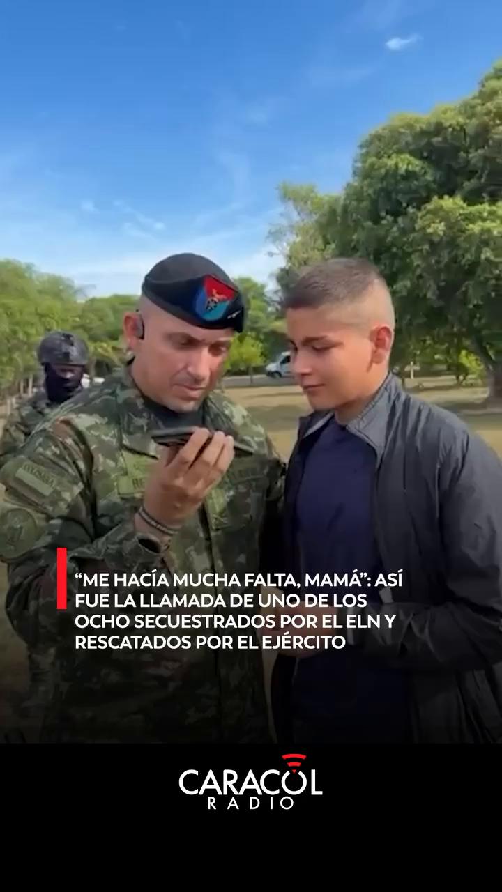 Ejército y Policía rescatan a ocho secuestrados por el ELN en Norte de Santander
