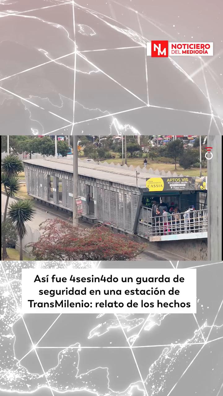 Vigilante de Transmilenio es apuñalado por colado en estación Terreros de Soacha