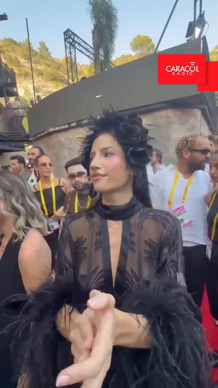 Aria Vega se siente feliz y emocionada representando a Colombia en premios
