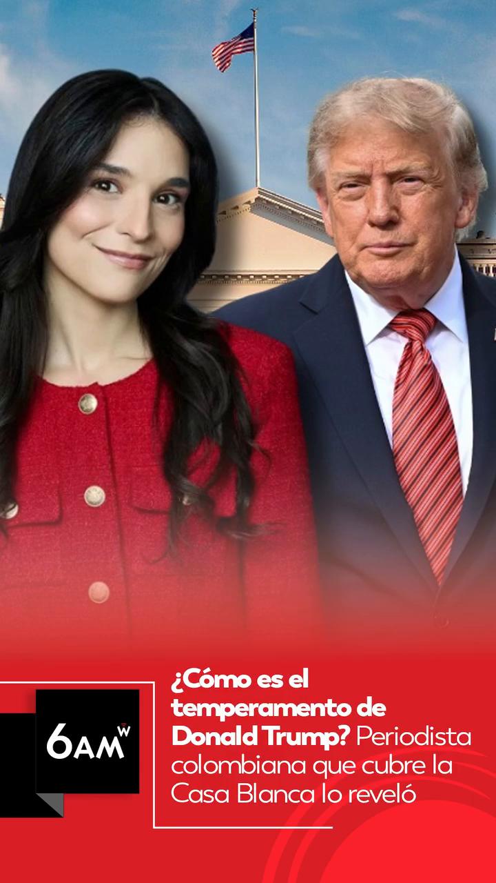 #6AMW | Alejandra Jaramillo, periodista colombiana de CNN que cubre la Casa Blanca, pasó por los micrófonos de 6AM W de Caracol Radio y habló de su carrera profesional, la relación con Donald Trump y su experiencia en el atentado en contra del mandatario estadounidense en Pensilvania.