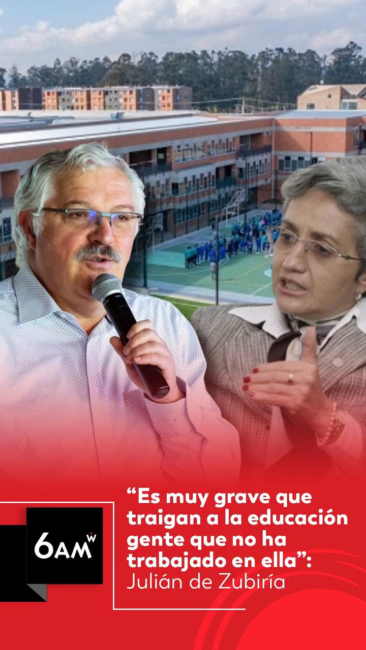 Julián de Subiría: es grave que ministros de Educación no conozcan el sector