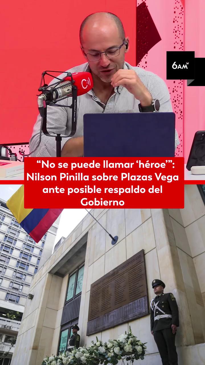 Pinilla expresa asombro por respaldo del gobierno a Plazas Vega