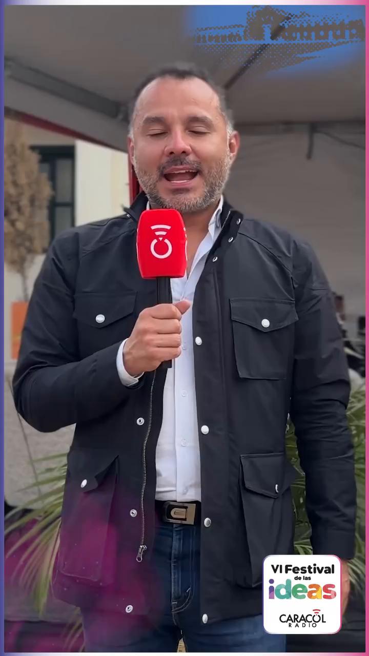 Juan Sebastián Vargas defiende el sistema de salud en el Festival de las Ideas