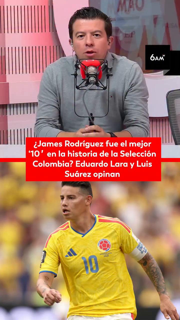 Exentrenadores afirman que James Rodríguez fue el mejor 10 tras Valderrama