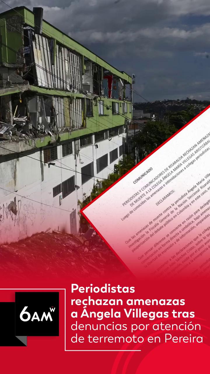 Ángela María Villegas recibe amenazas de muerte tras denunciar crisis en Pereira
