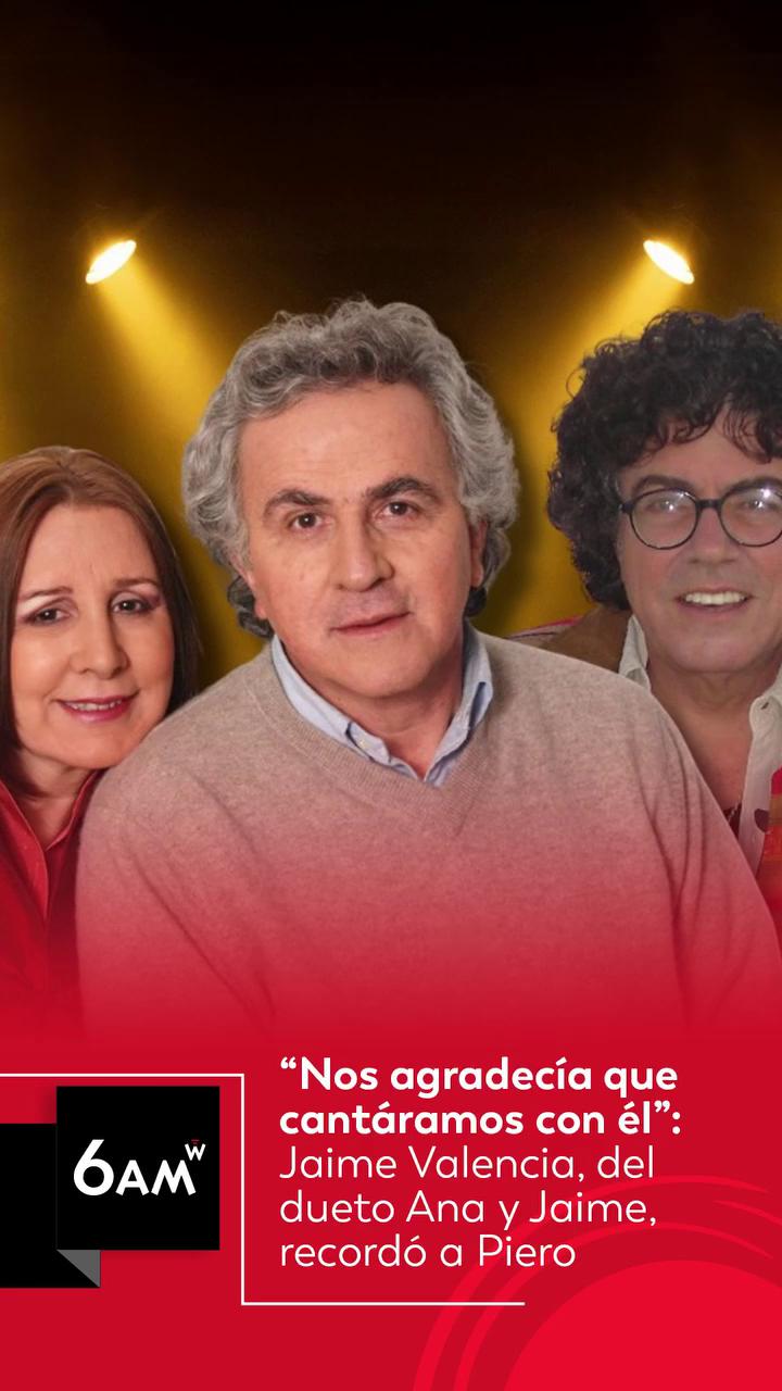 Jaime Valencia revive su gira con Piero y el incómodo abrazo al presidente Correa