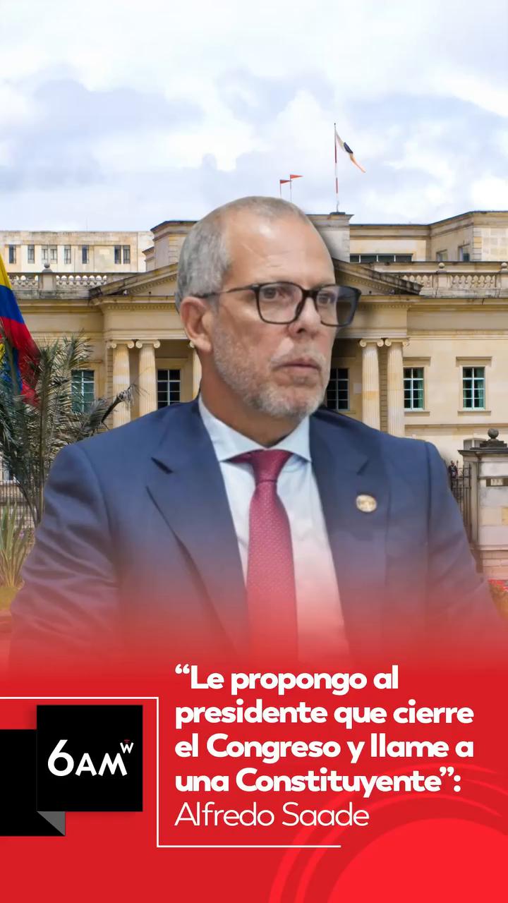 Alfredo Sade propone cerrar el Congreso y convocar una constituyente