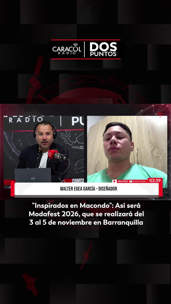 Walter presenta en ModaFest 2026 colección inspirada en Gabriel García Márquez