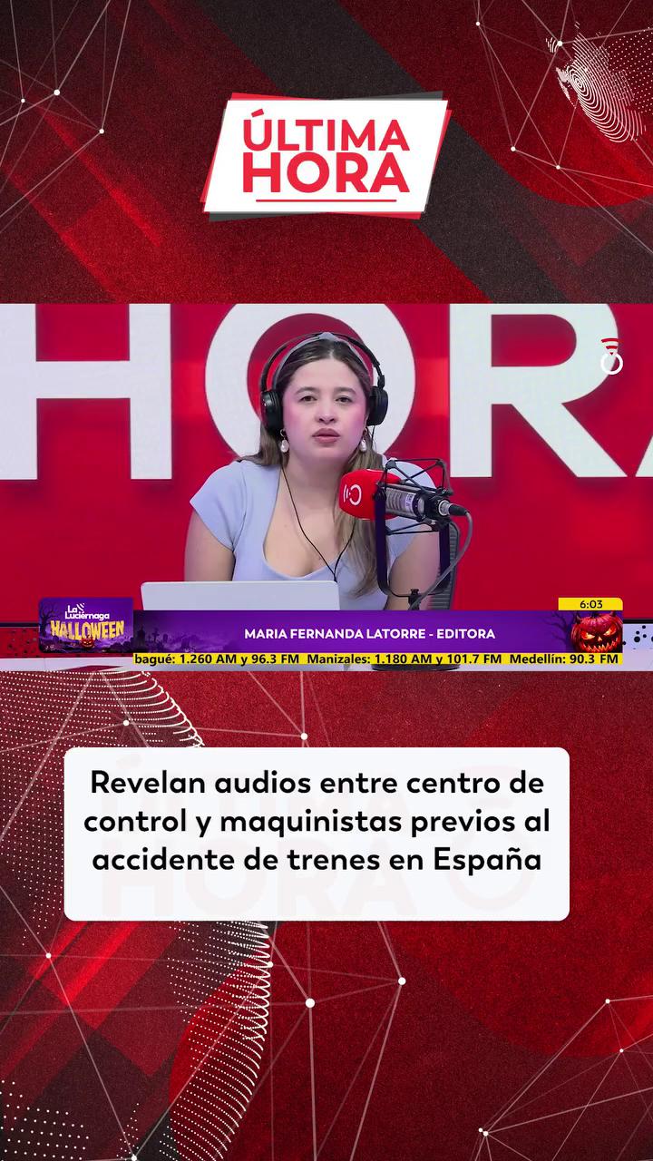Los audios revelan el error humano que causó el fatal accidente de trenes en España
