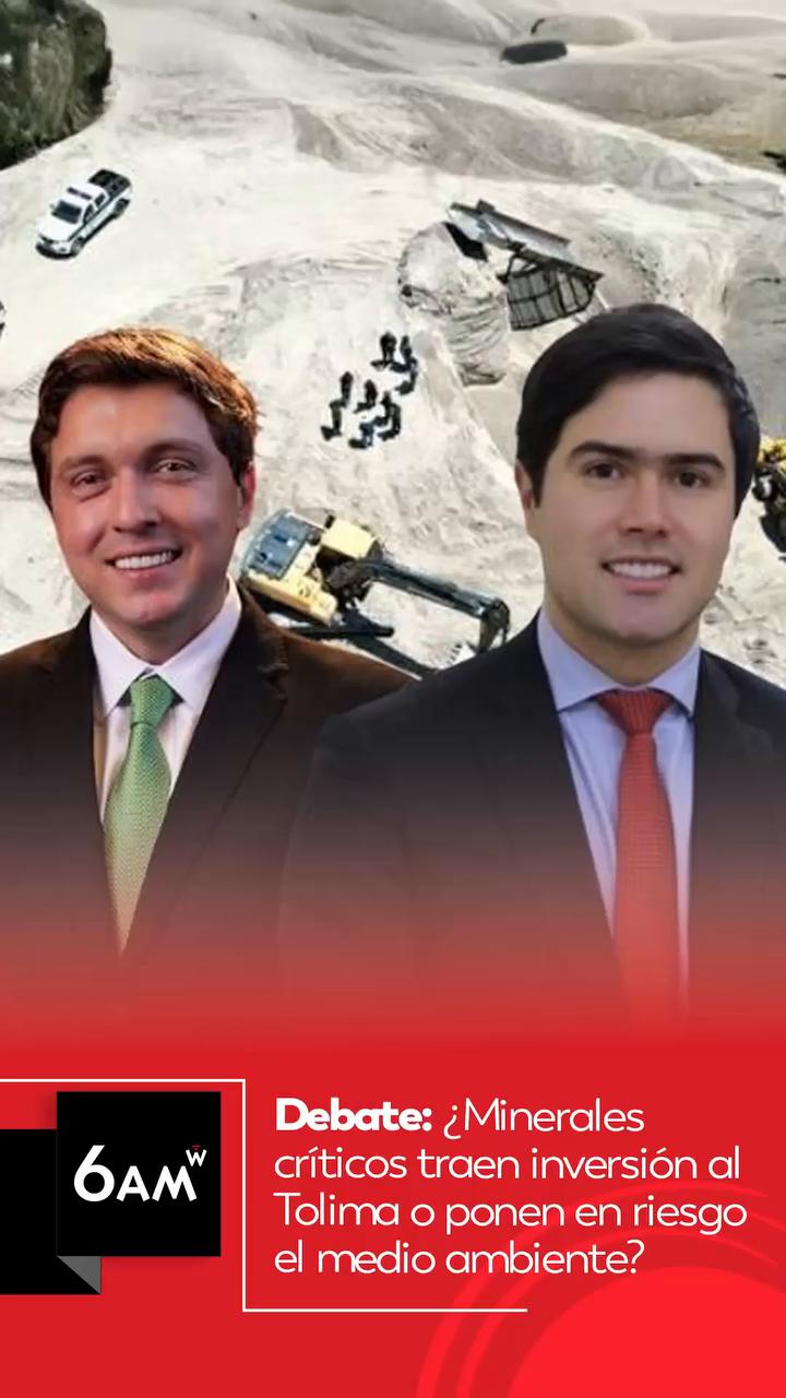 Senadores del Pacto Histórico expresan preocupación por minerales críticos en Tolima