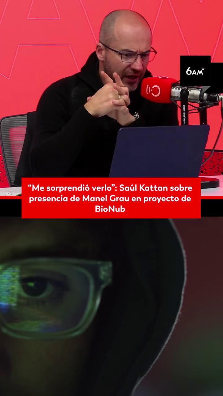 #6AMW | Saúl Kattan Cohen, exgerente encargado y miembro de la junta directiva de Internexa, filial de ISA, habló en 6AM W con Julio Sánchez Cristo sobre las denuncias hechas por ISA a raíz de un contrato en el que aparece Manel Grau, uno de los catalanes cercanos al entorno del expresidente Gustavo Petro y Verónica Alcocer.