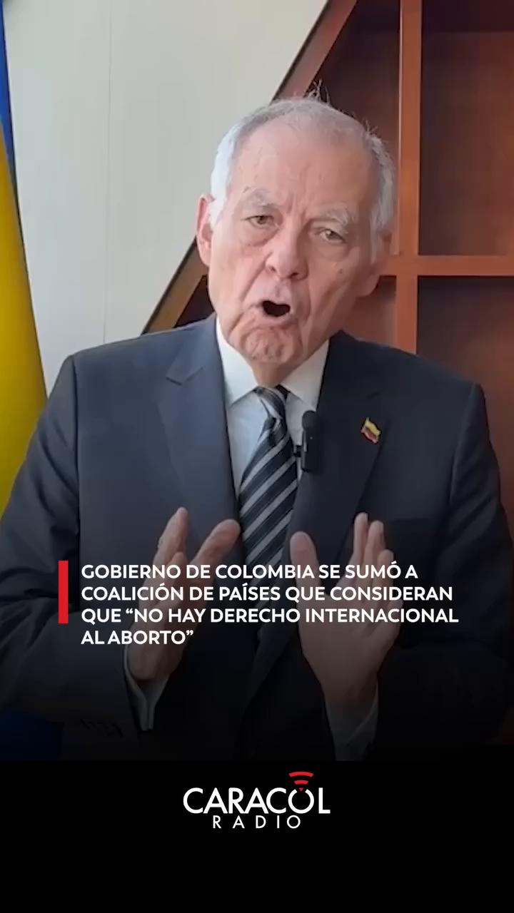 Colombia se adhiere al Consenso de Ginebra en la OEA para defender la vida
