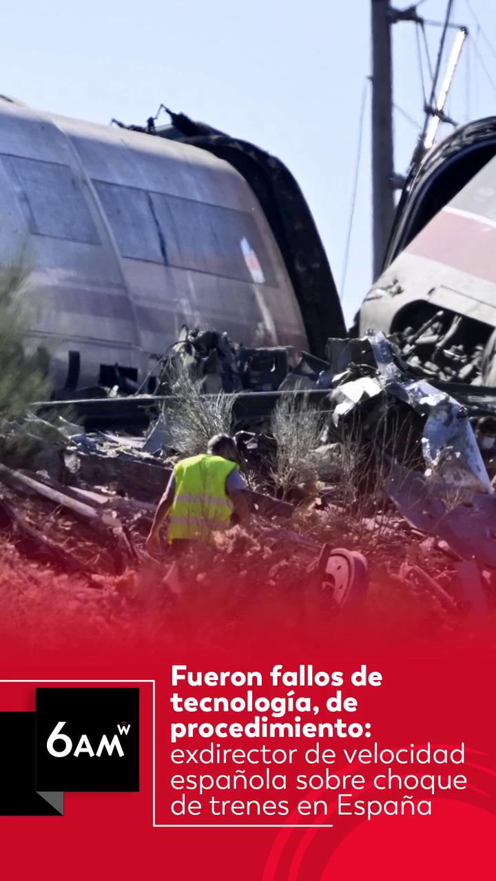 Don Abelardo cuestiona si el accidente ferroviario se debió solo a error humano