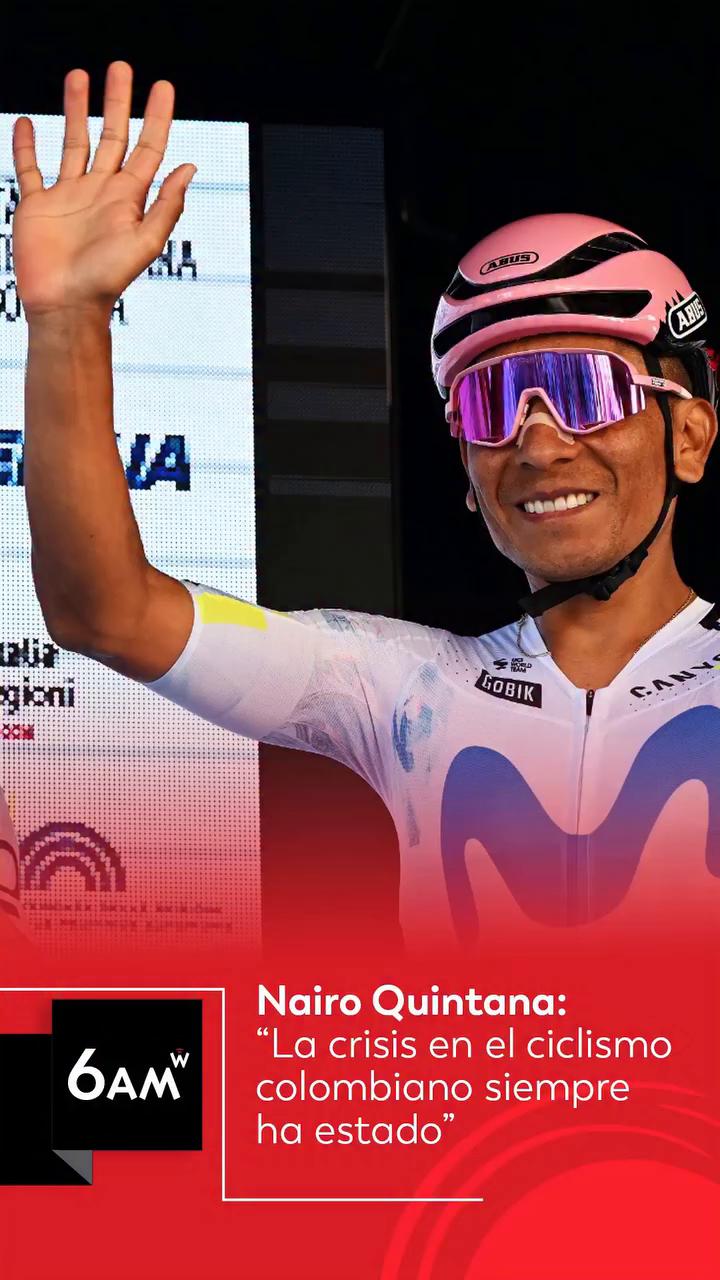 Nairo Quintana advierte sobre la crisis persistente en el ciclismo colombiano