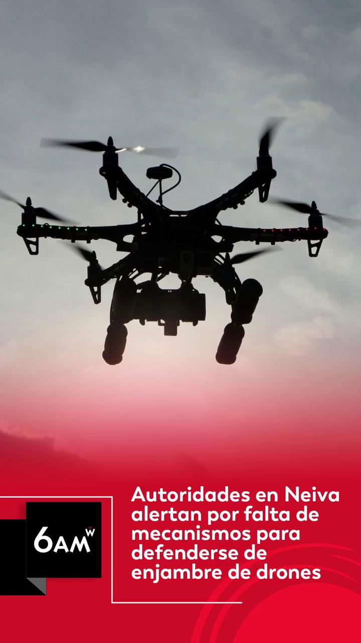 #6AMW | José Ferney Ducuara, secretario de Gobierno de Neiva, dialogó con 6AM W sobre el ataque con enjambre de drones contra un pelotón en zona rural de la ciudad y que dejó un soldado muerto y otro herido de gravedad.