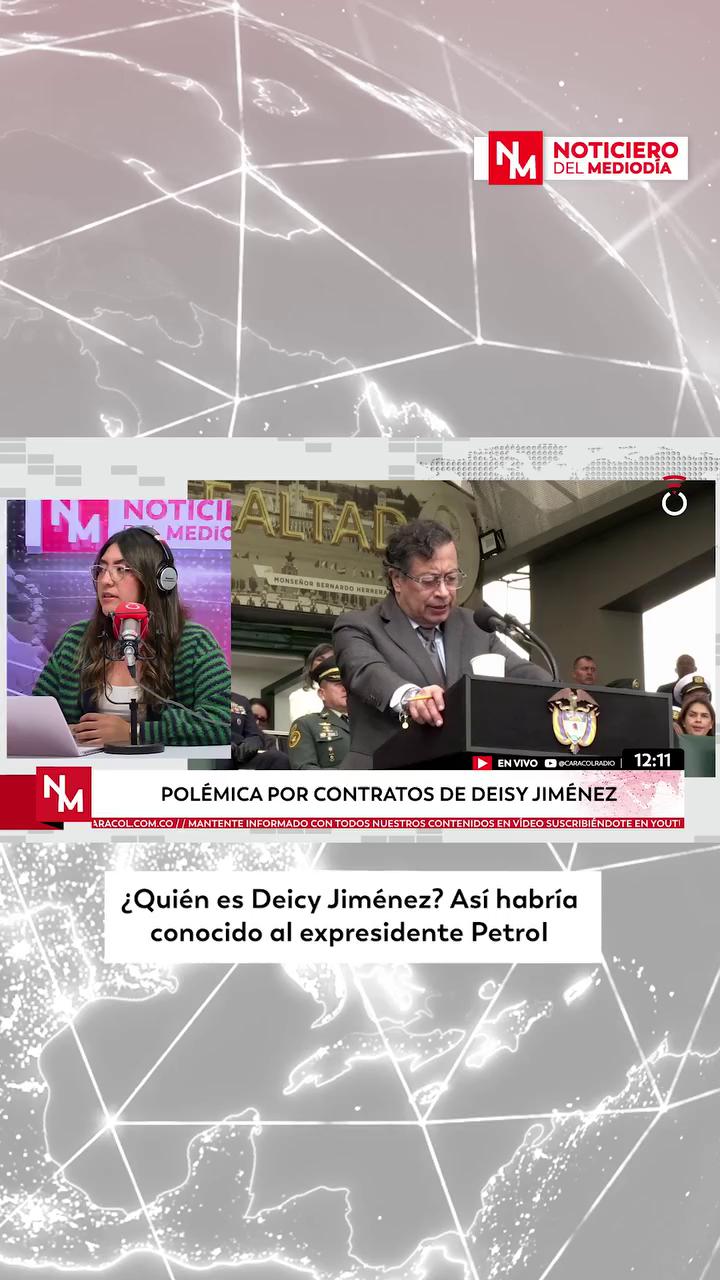 #NoticieroDelMediodía | ¿Quién es Deicy Jiménez?