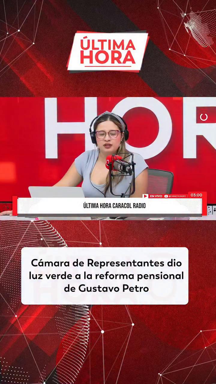 Reforma pensional de Petro queda en firme tras subsanar trámite en la Cámara