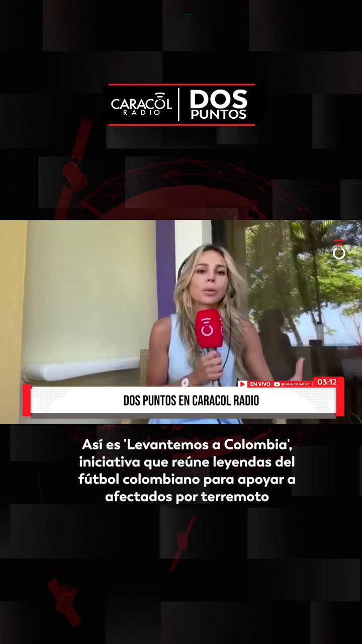 Fabián Vargas se une a Levantemos a Colombia para ayudar a los damnificados
