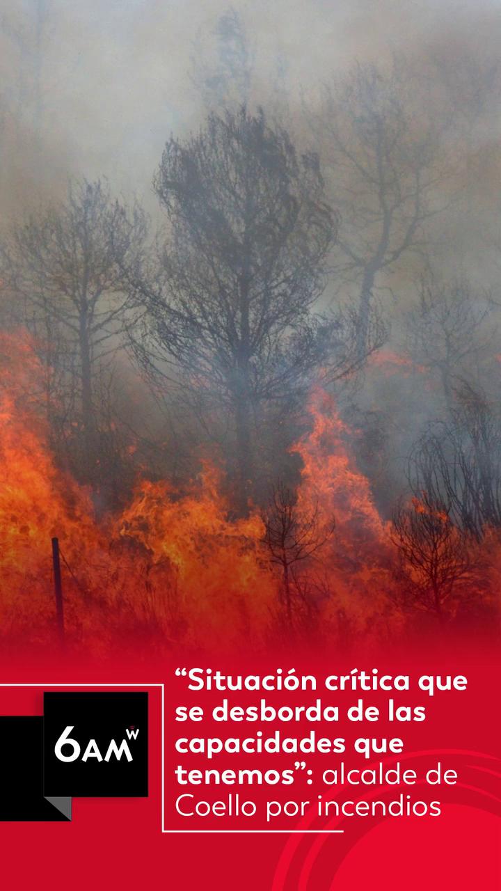 Alcalde de Tolima coordina descargas aéreas para mitigar incendios sin ayuda nacional