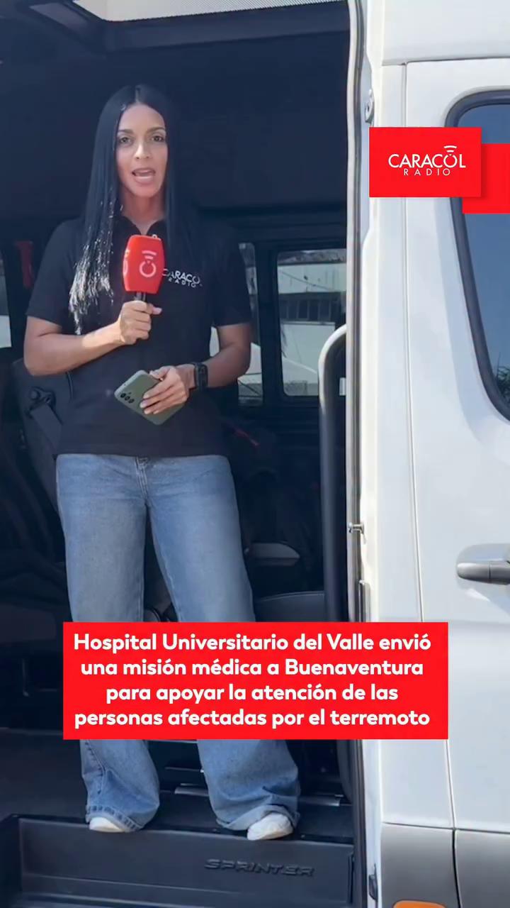 Caravana médica desde Cali llega a Buenaventura para atender damnificados del terremoto