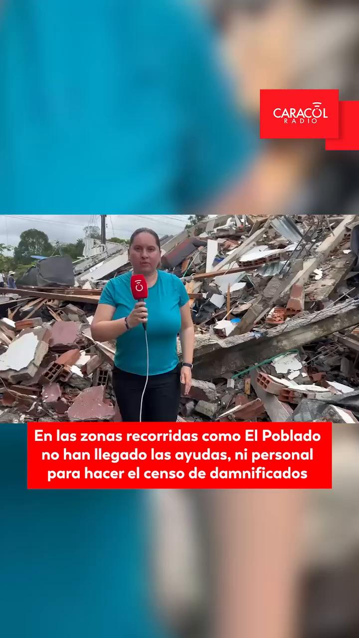 Terremoto en Quibdó: vecinos duermen en andenes por casas destruidas