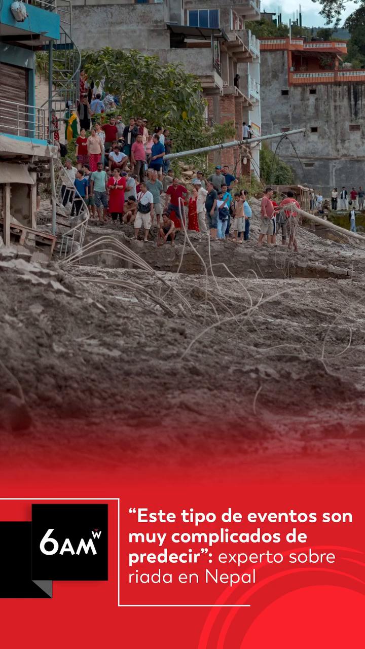 Experto: avalancha en Nepal por caída de glaciar generó sismo de 5.2